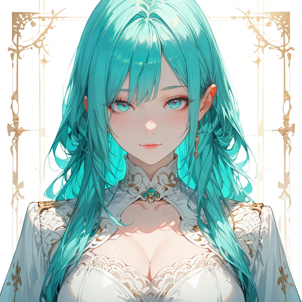 aqua hair