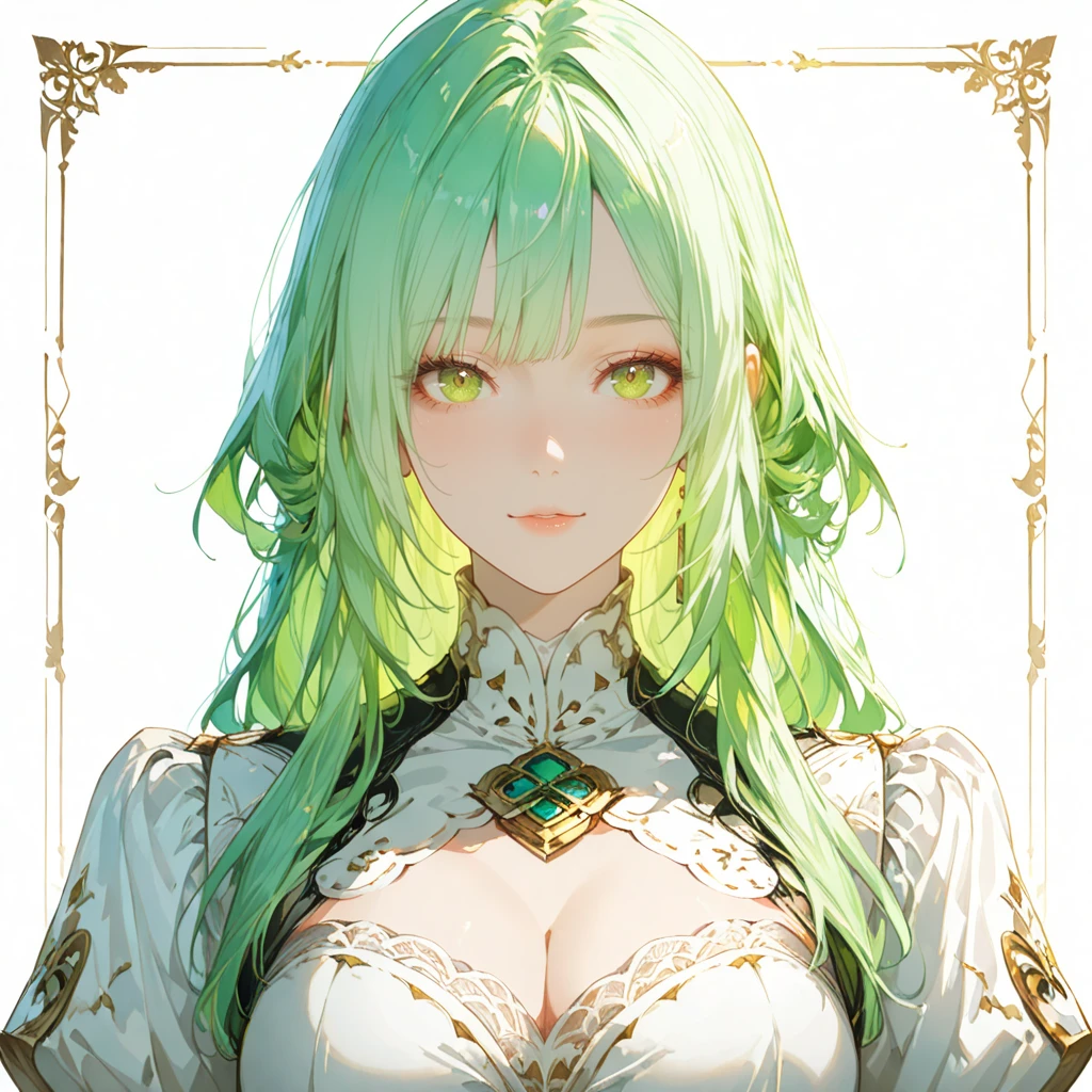 green hair